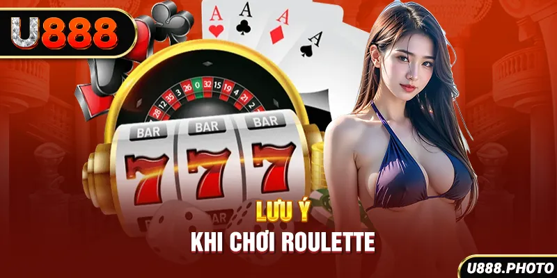 Lưu ý khi chơi Roulette